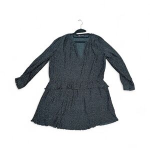 Zara Black and White Women’s Mini Dress